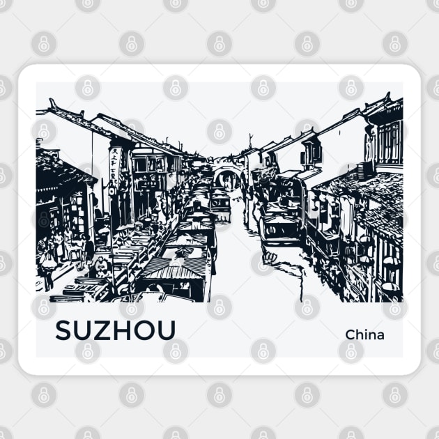 Suzhou China Magnet by Lakeric